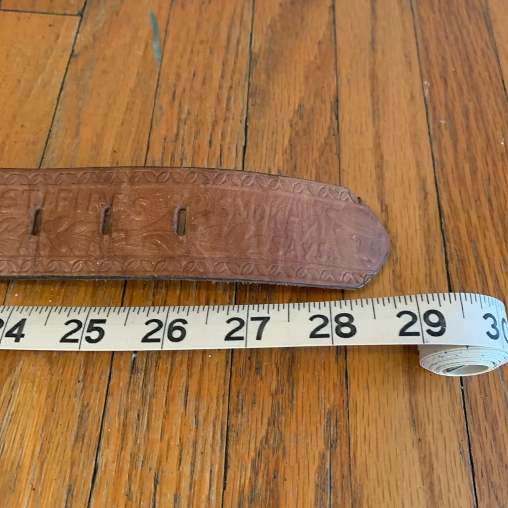 Vintage Kids Smokey the Bear Belt w/Buckle